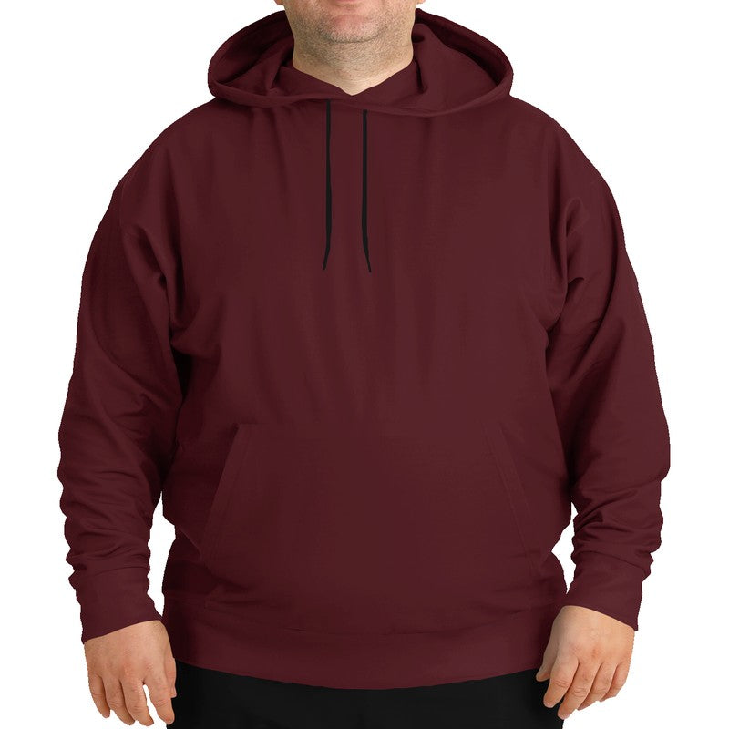 Wine Hoodie PLUS (RPI2-FM-DA) - Man Front PLUS
