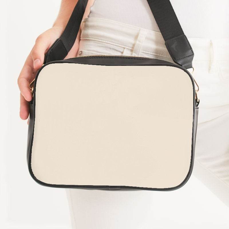 Wintage White Crossbody Bag (YO2-NE-LI) - Woman Front CloseUp