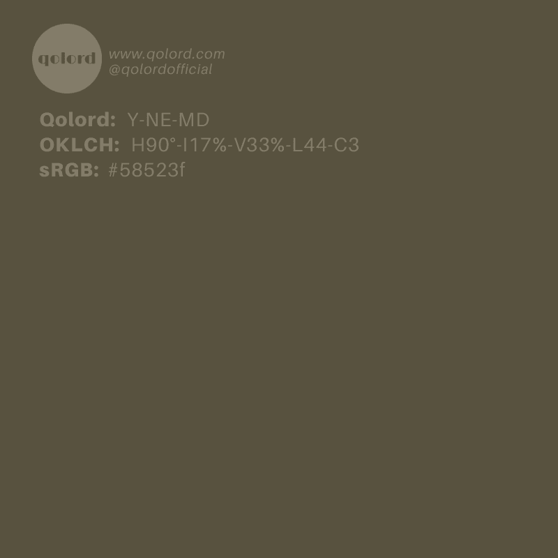 Medium-Dark Neutral Yellow | Y-NE-MD