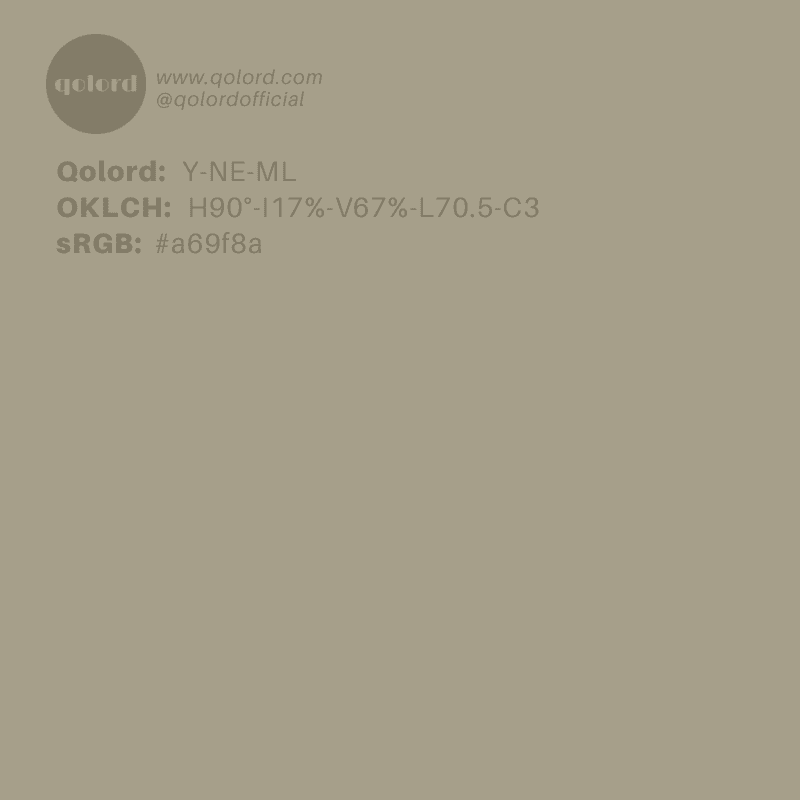 Medium-Light Neutral Yellow | Y-NE-ML