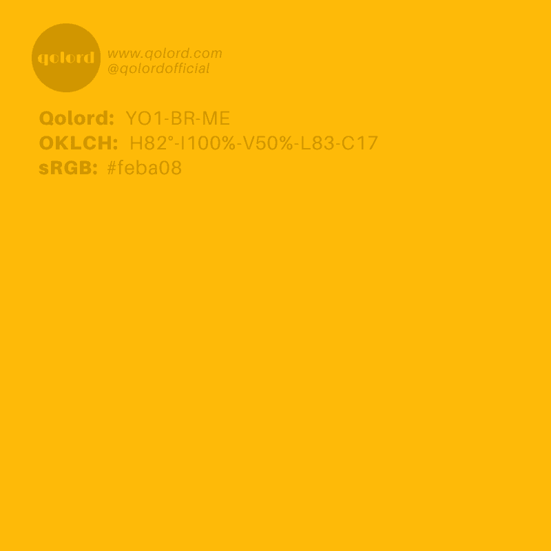 Bright Yellow | YO1-BR-ME