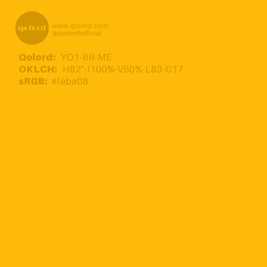 Bright Yellow | YO1-BR-ME