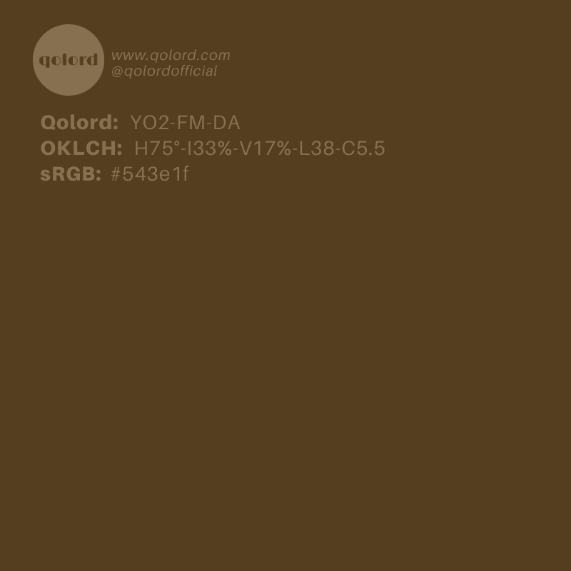 Dark Fully-Muted Orange | YO2-FM-DA