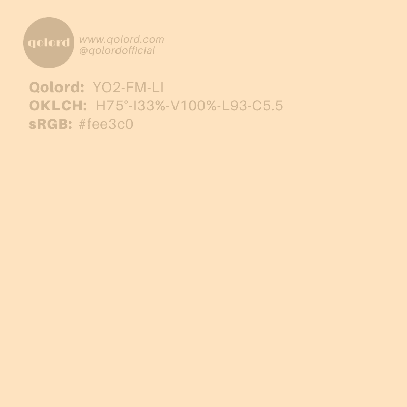 Light Fully-Muted Orange | YO2-FM-LI