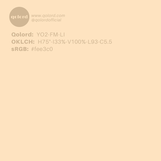 Light Fully-Muted Orange | YO2-FM-LI