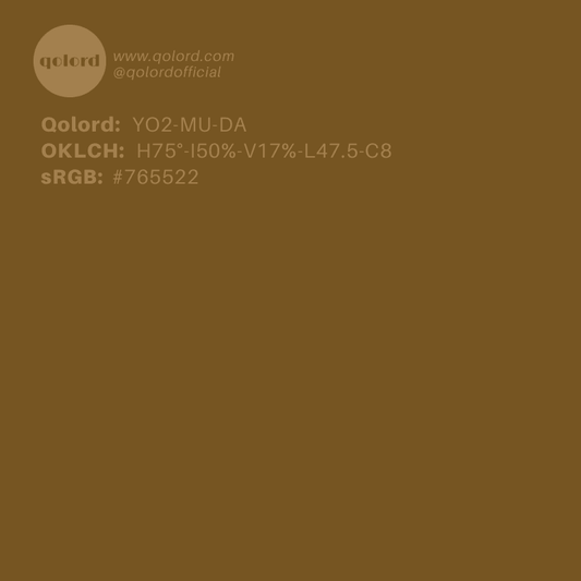 Dark Muted Orange | YO2-MU-DA