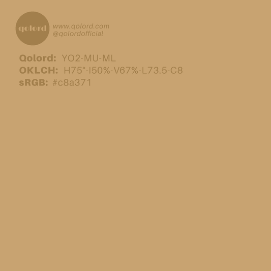 Medium-Light Muted Orange | YO2-MU-ML