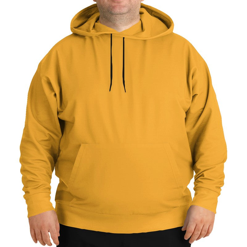 Yellow-Orange Hoodie PLUS (YO2-BR-ME) - Man Front PLUS