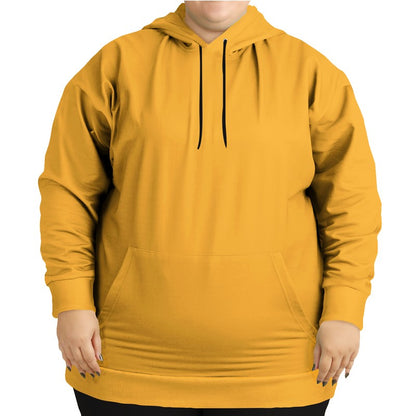 Yellow-Orange Hoodie PLUS (YO2-BR-ME) - Woman Front PLUS