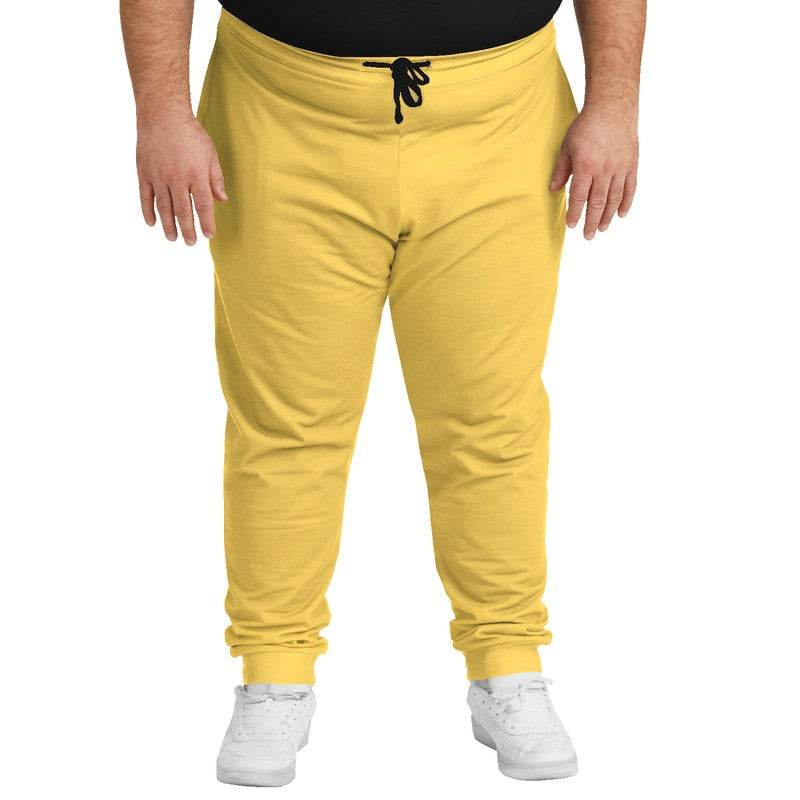 Yellow Joggers PLUS (Y-CL-LI) - Man Front PLUS