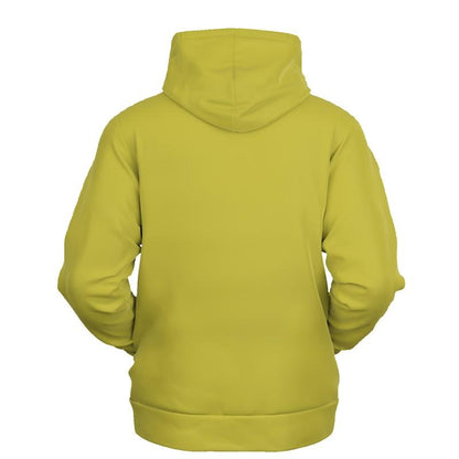 Yellow Pullover Hoodie (C0M0Y80K30) - Ghost Back