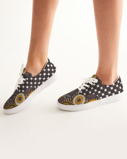 Yellow Brown Sun | Women's | Canvas Sneakers