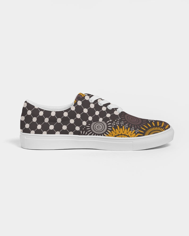 Yellow Brown Sun | Women's | Canvas Sneakers