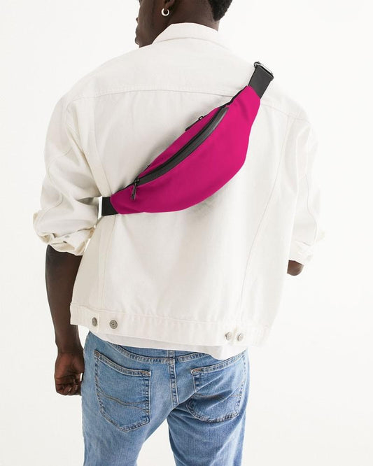 Bright Cool Pink Belt Bag C0M100Y25K0 - Man Back