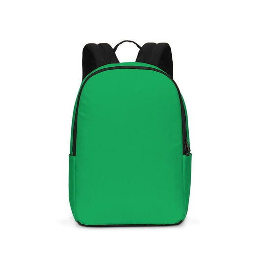 Bright Green Waterproof Backpack C100M0Y100K0 - Backpack