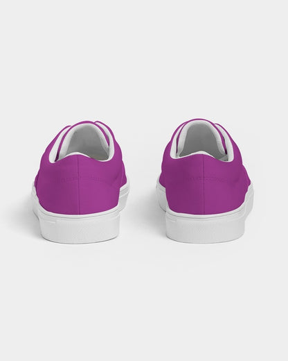 Bright Purple Canvas Sneakers C38M100Y0K0 - Back