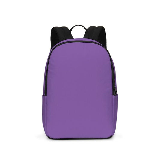 Bright Purple Violet Waterproof Backpack C60M80Y0K0 - Backpack