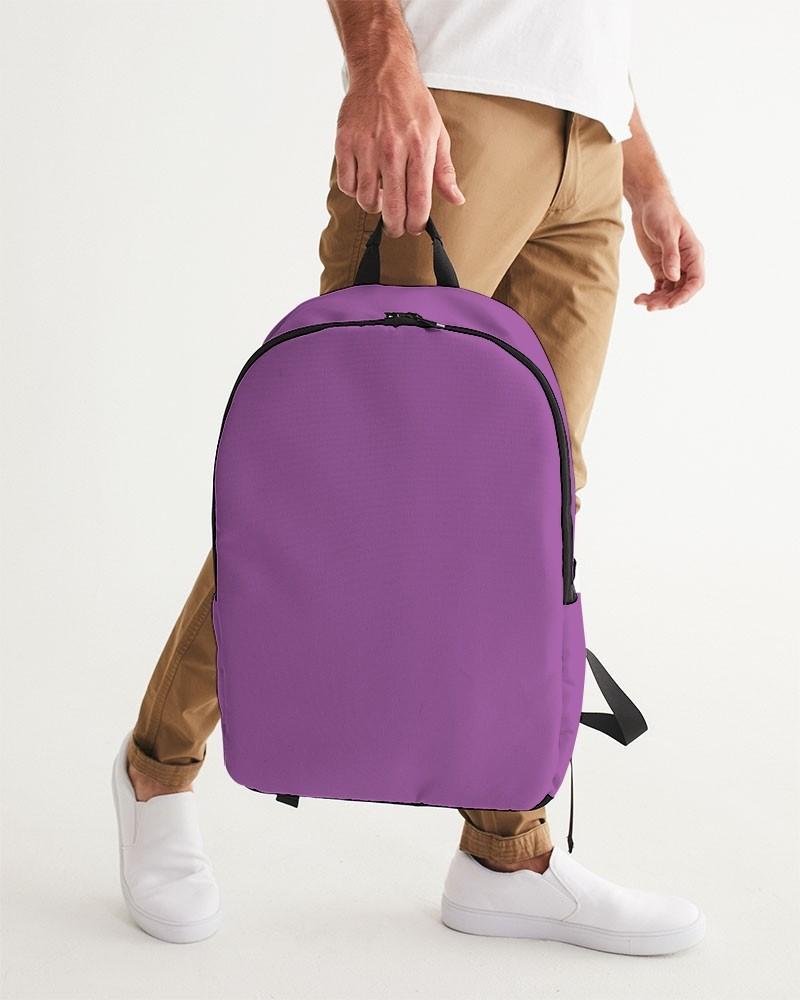 Bright Purple Waterproof Backpack C40M80Y0K0 - Backpack Holding