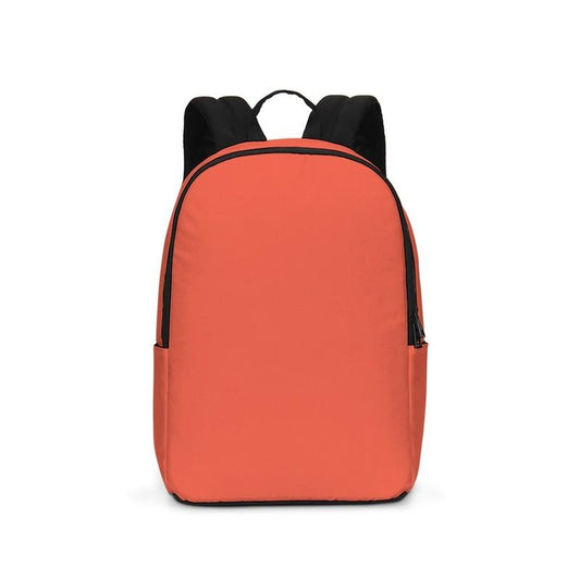 Bright Red Waterproof Backpack C0M80Y80K0 - Backpack