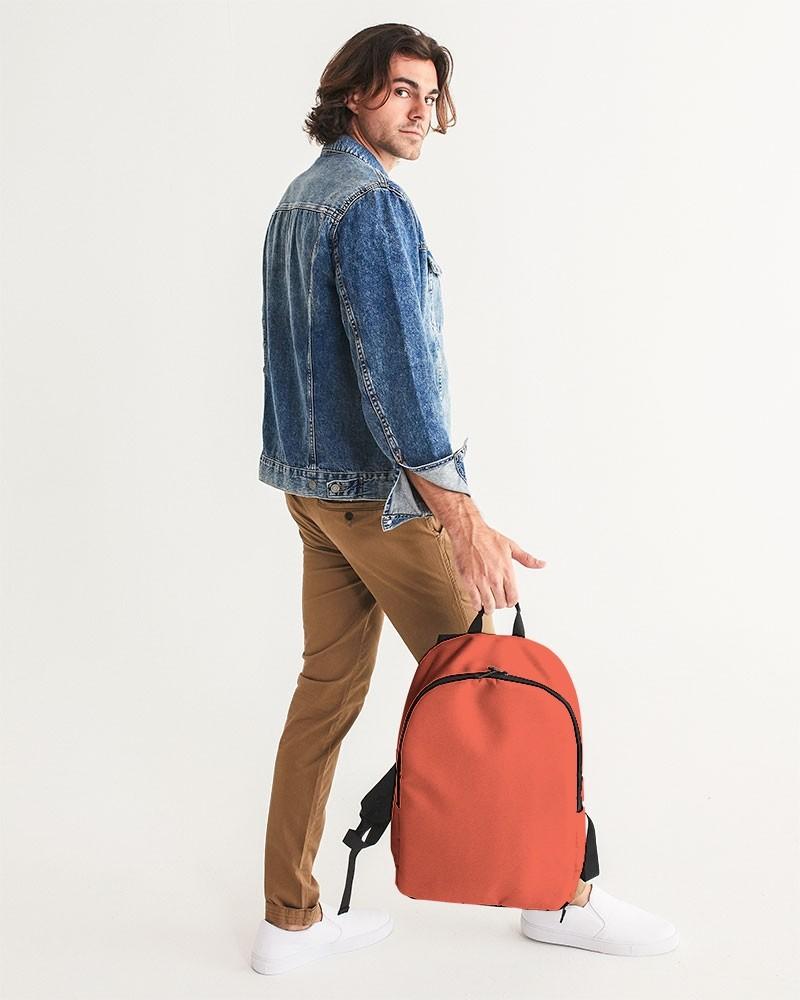 Bright Red Waterproof Backpack C0M80Y80K0 - Man 1