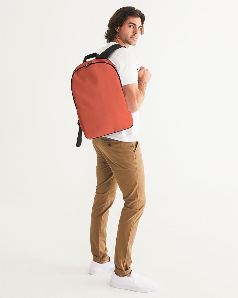 Bright Red Waterproof Backpack C0M80Y80K0 - Man 2