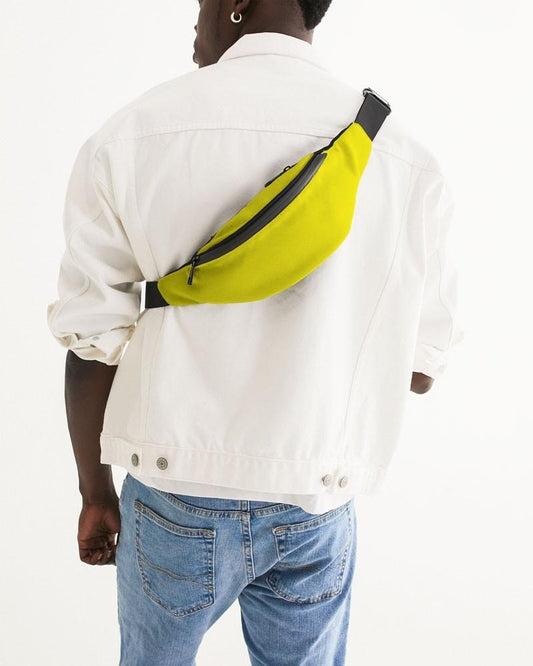 Bright Yellow Belt Bag C0M0Y100K0 - Man Back