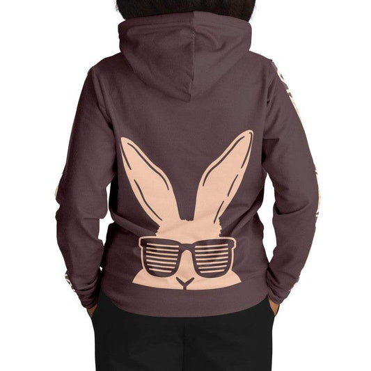Cool Rabbit Hoodie - Woman Back Closeup 2