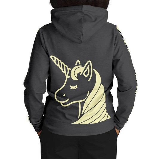 Dreamy Unicorn Hoodie - Woman Back Closeup 2