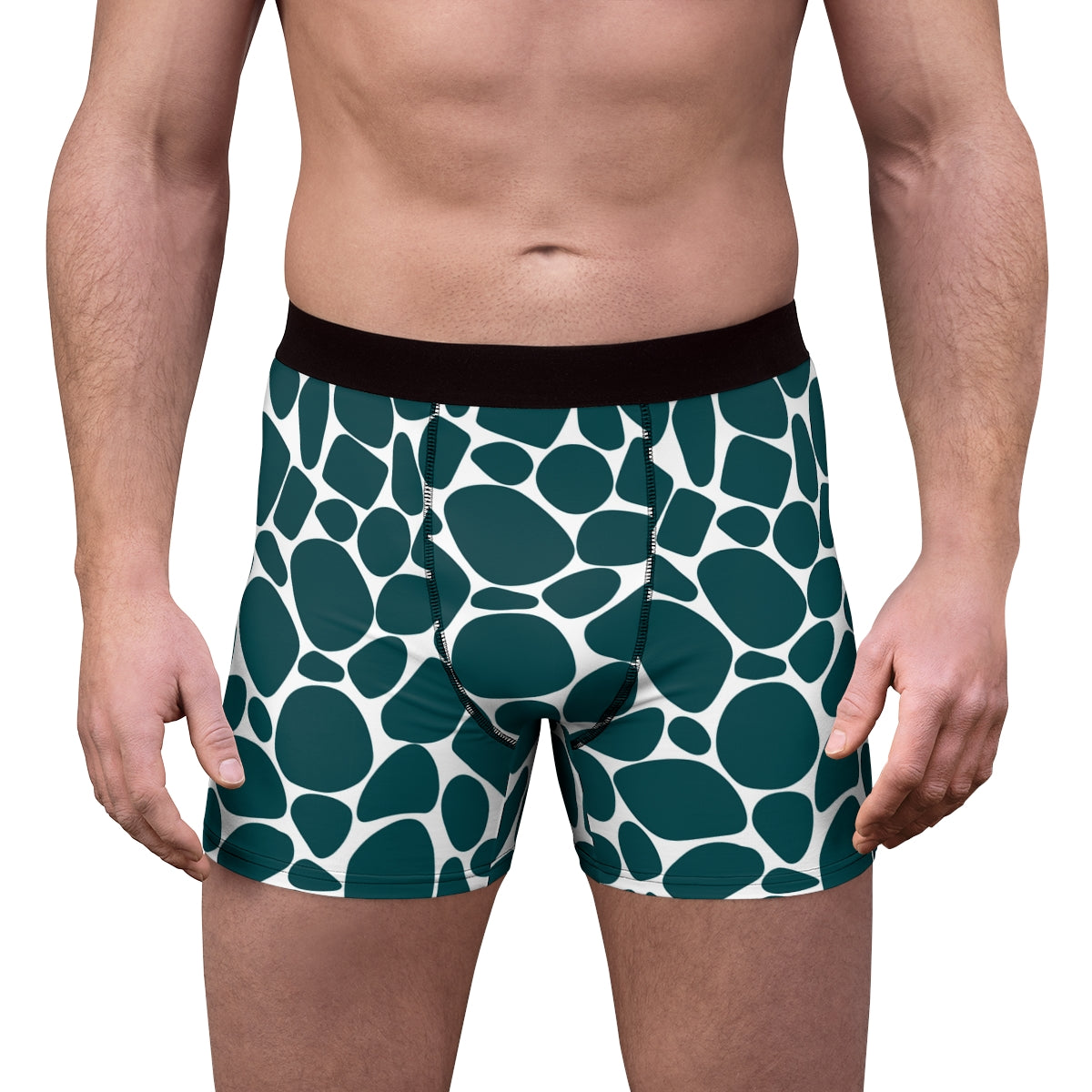 Emerald Giraffe Boxer Briefs