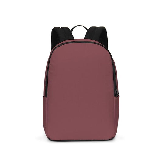 Medium Dark Pink Waterproof Backpack C0M60Y30K60 - Backpack