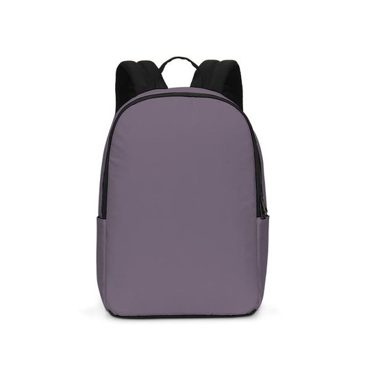 Medium Dark Purple Gray Waterproof Backpack C15M30Y0K60 - Backpack