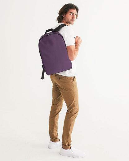 Medium Dark Purple Waterproof Backpack C30M60Y0K60 - Man 2