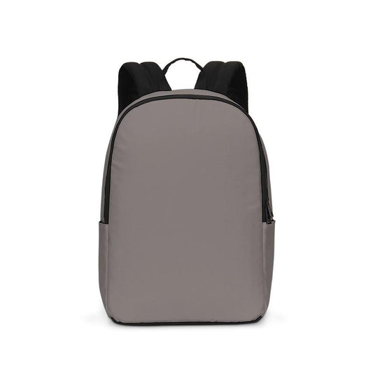 Medium Dark Red Brown Waterproof Backpack C0M10Y10K60 - Backpack