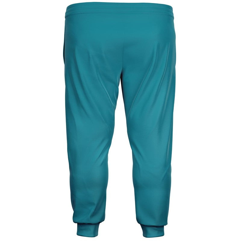 Muted Green Cyan Joggers PLUS C100M0Y25K30-GhostBack