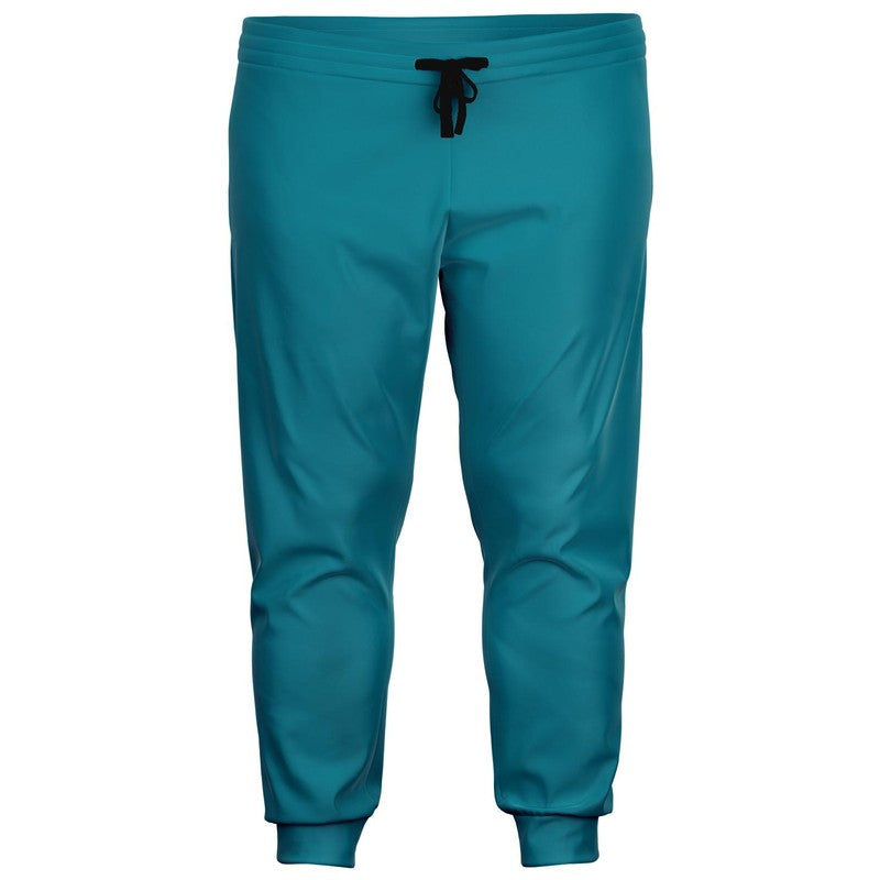 Muted Green Cyan Joggers PLUS C100M0Y25K30-GhostFront