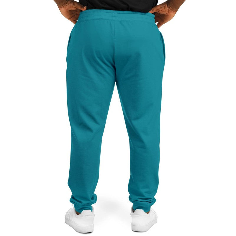 Muted Green Cyan Joggers PLUS C100M0Y25K30-ManBack