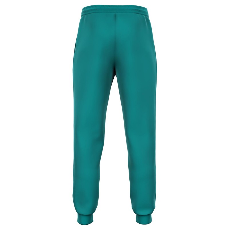 Muted Warm Cyan Joggers C100M0Y38K30-GhostBack