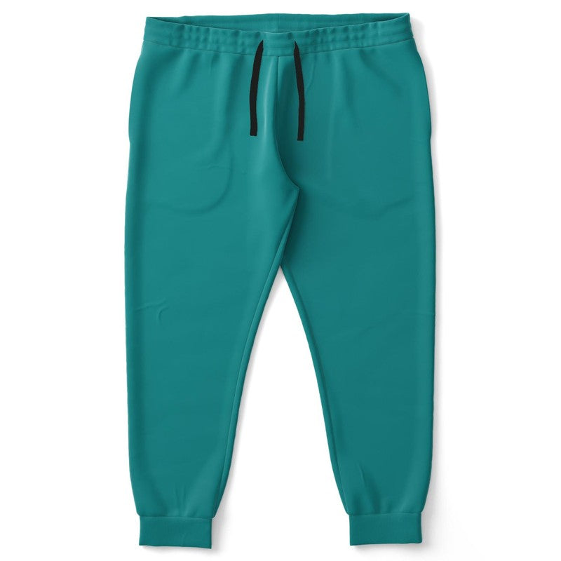 Muted Warm Cyan Joggers PLUS C100M0Y38K30-Front