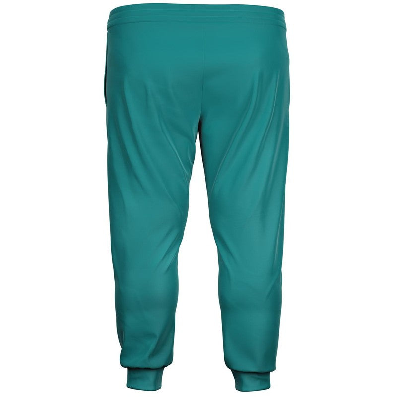 Muted Warm Cyan Joggers PLUS C100M0Y38K30-GhostBack