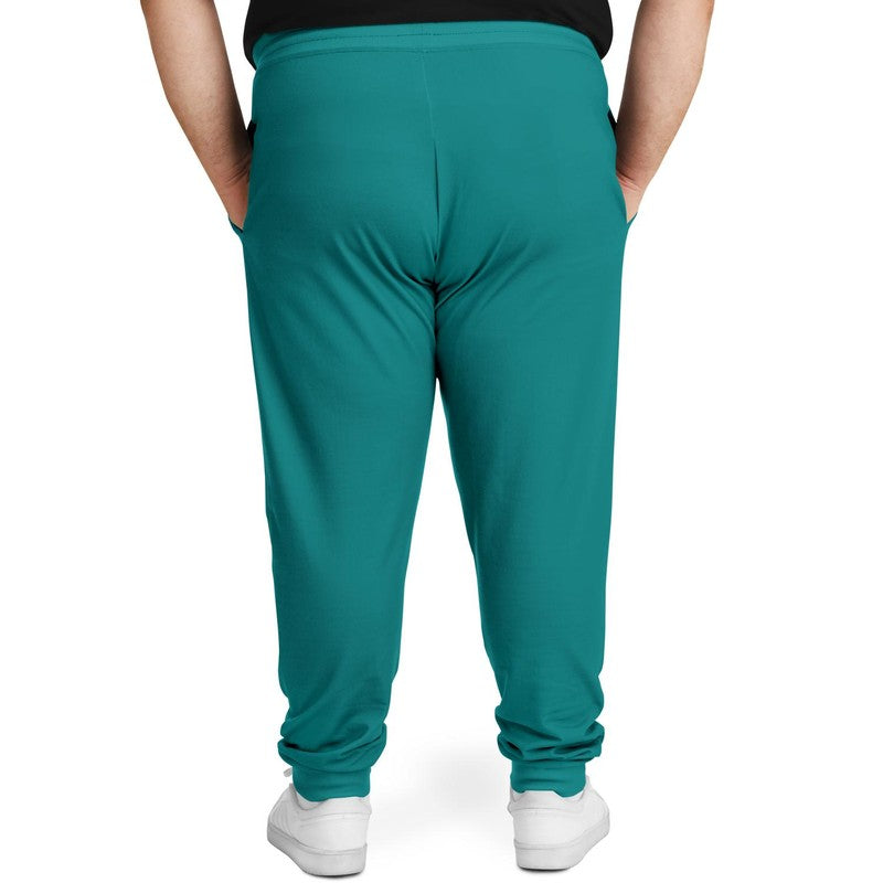 Muted Warm Cyan Joggers PLUS C100M0Y38K30-ManBack2