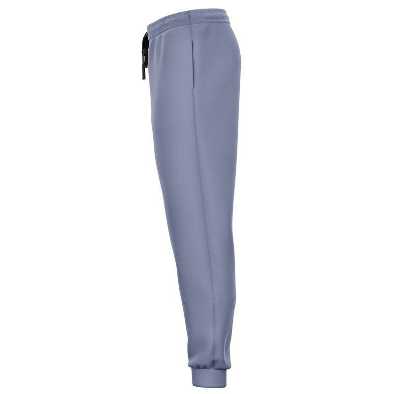 Muted Blue Joggers C30M22Y0K30 - Ghost Side Left