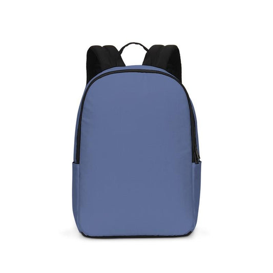 Muted Blue Waterproof Backpack C60M45Y0K30 - Backpack