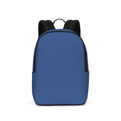 Muted Blue Waterproof Backpack C80M60Y0K30 - Backpack