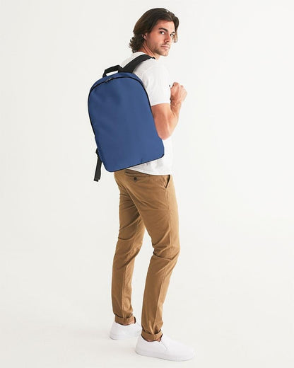 Muted Blue Waterproof Backpack C80M60Y0K30 - Man 2