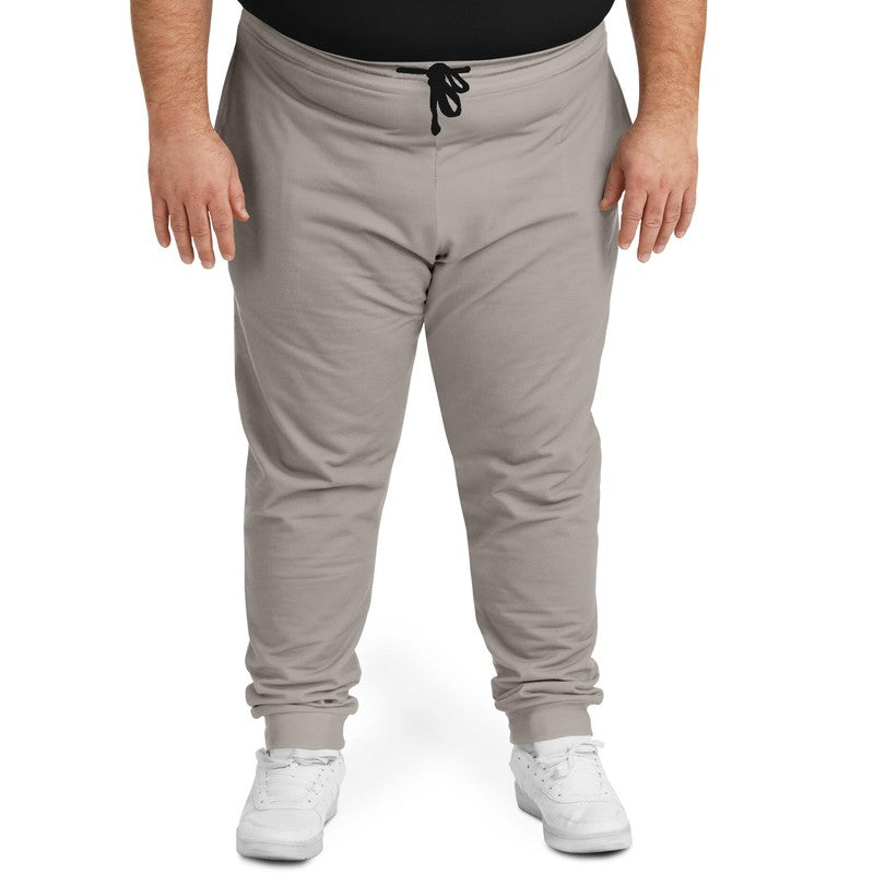 Muted Brown Joggers PLUS C30M30Y30K0 - Man Front 2