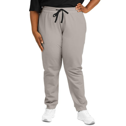 Muted Brown Joggers PLUS C30M30Y30K0 - Woman Front