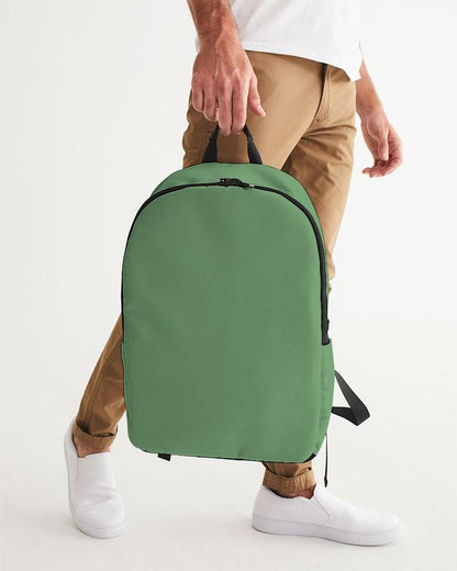 Muted Green Waterproof Backpack C45M0Y60K30 - Backpack Holding