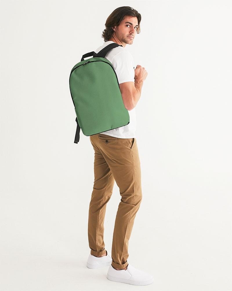 Muted Green Waterproof Backpack C45M0Y60K30 - Man 2