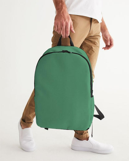 Muted Green Waterproof Backpack C60M0Y60K30 - Backpack Holding