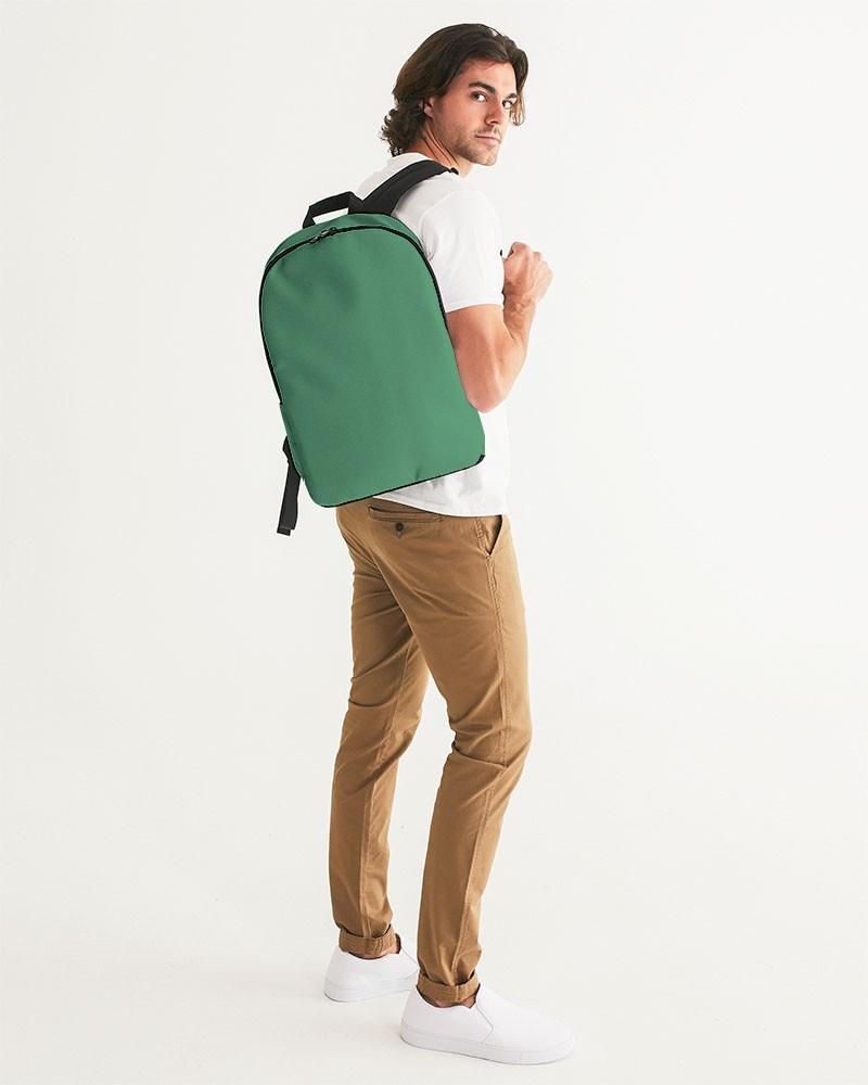 Muted Green Waterproof Backpack C60M0Y60K30 - Man 2